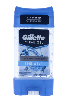 Gillette Triple Protection System Clear Gel Cool Wave 4 Oz