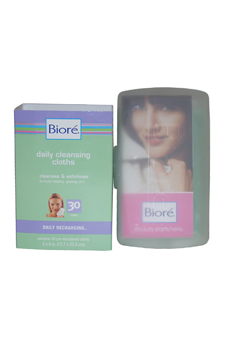 UPC 019100033276 product image for Daily Recharging Deep Cleansing Pore Cloths by Biore for Unisex - 30 Pc Pore Clo | upcitemdb.com