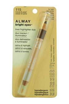 UPC 309970096014 product image for Bright Eyes Eyeliner - Highlighter # 115 Cocoa & Pearl by Almay for Women - 0.08 | upcitemdb.com