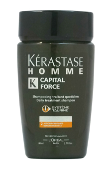 EAN 3474630315129 product image for Homme Capital Force Daily Treatment Shampoo by Kerastase for Men - 2.71 oz Shamp | upcitemdb.com