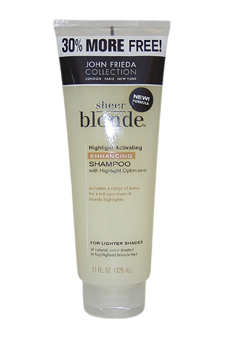 UPC 717226125584 product image for Sheer Blonde Highlight Activating Enhancing Shampoo For Lighter Shades by John F | upcitemdb.com