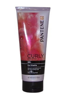 Pro-V Curly Hair Style Curl Shaping Extra Strong Hold Gel by Pantene for Unisex - 6.8 oz Gel