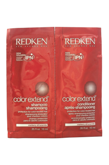 UPC 843711096029 product image for Color Extend Shampoo and Conditioner by Redken for Unisex - 2 x 10 ml Shampoo &  | upcitemdb.com