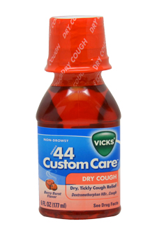 UPC 323900011533 product image for 44 Custom Care Dry Cough Relief Liquid Berry Burst by Vicks for Unisex - 6 oz Co | upcitemdb.com