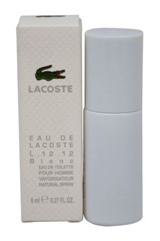 UPC 737052416878 product image for Lacoste Eau De Lacoste L.12.12 Blanc by Lacoste for Men - 8 ml EDT Spray (Mini) | upcitemdb.com