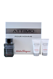 EAN 8034097950889 product image for Attimo by Salvatore Ferragamo for Men - 3 Pc Gift Set 3.4oz EDT Spray, 1.7oz Sha | upcitemdb.com