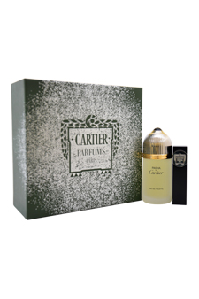 EAN 3432240032256 product image for Pasha De Cartier by Cartier for Men - 2 Pc Gift Set 3.3oz EDT Spray, 0.3oz  | upcitemdb.com