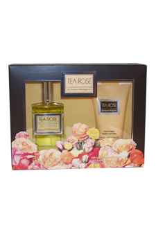 UPC 008952297066 product image for Tea Rose by Perfumer's Workshop for Women - 2 Pc Gift Set 4oz EDT Spray, 4.4oz  | upcitemdb.com