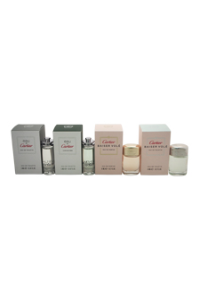 EAN 3432240029782 product image for Cartier Feminine Miniatures Set by Cartier for Women - 4 Pc Mini Gift Set 0.2oz  | upcitemdb.com