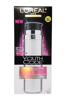 Skin Expertise Youth Code Day Lotion SPF 30 by L'Oreal Paris for Unisex - 1.7 oz Lotion