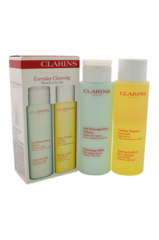 EAN 3380811950822 product image for Everyday Cleansing Kit - Normal or Dry Skin by Clarins for Unisex - 2 Pc Kit 6.9 | upcitemdb.com