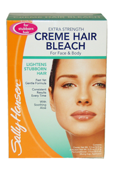Extra Strength Creme Hair Bleach for Face & Body & Stubborn Hair by Sally Hansen for Women - 1 Pack Creme Hair Bleach