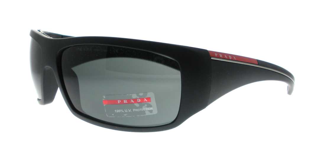 PRADA PS 01LS 1BO1A1 Matte Black 65-15-135 SUNGLASSES