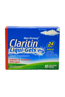 UPC 41100806109 - Claritin: Allergy 24 Hour Liqui-Gels, 10 Ct - UPC ...