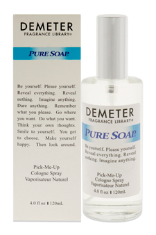 Pure Soap by Demeter for Women   4 oz Cologne Spray  